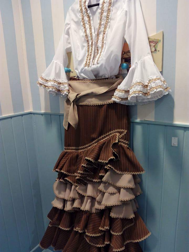 Traje flamenca